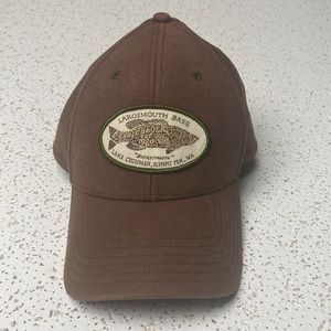 Eddie Bauer Largemouth Bass Fish Bucketmouth Lake Cushman WA Hat Cap
